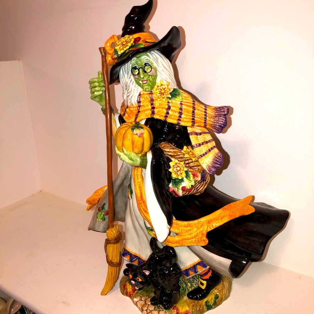 Fitz and Floyd Halloween Harvest Witch